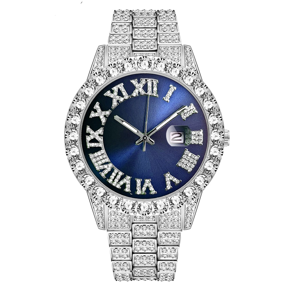 Iced Out Watch Men Luxury