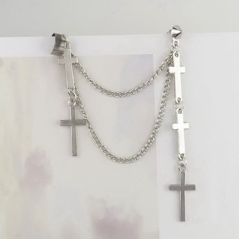 Cross Earrings
