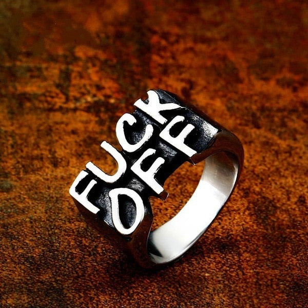 fuck/fuck off ring