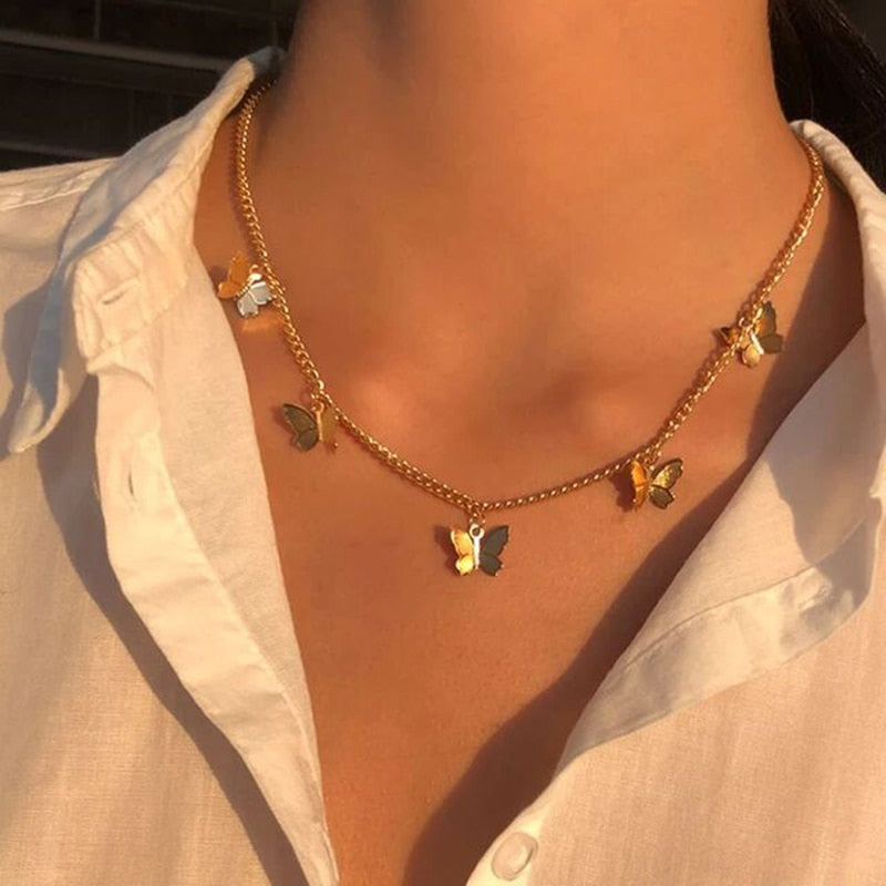 Butterfly Necklaces