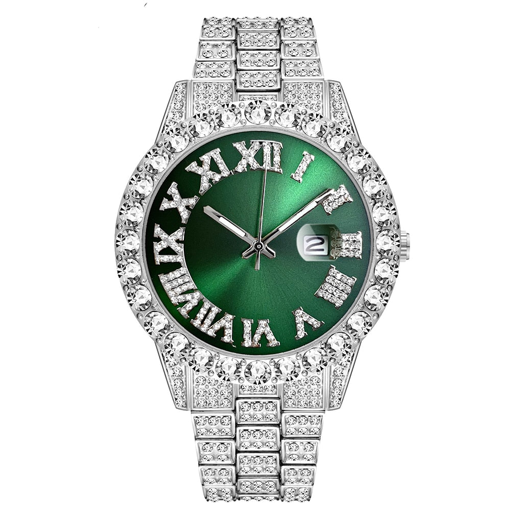 Iced Out Watch Men Luxury