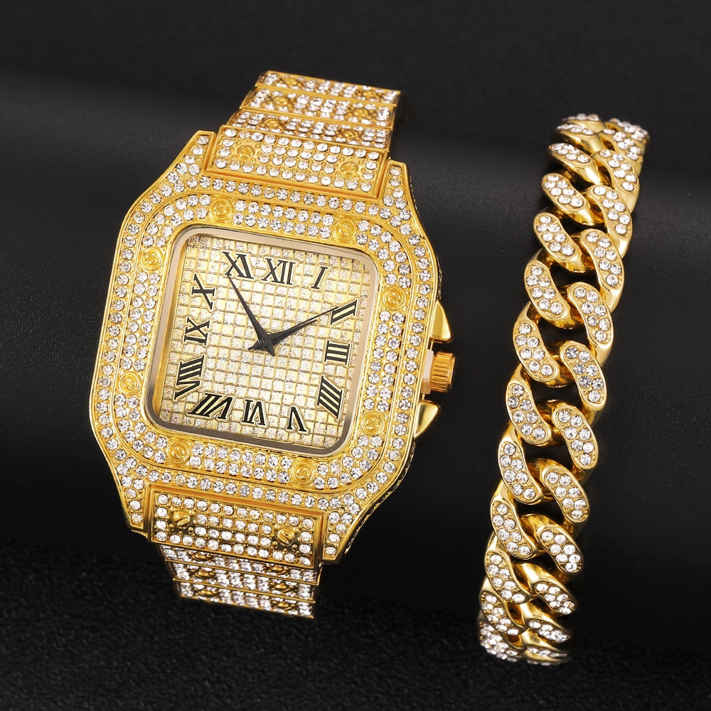 Iced Out Square Men