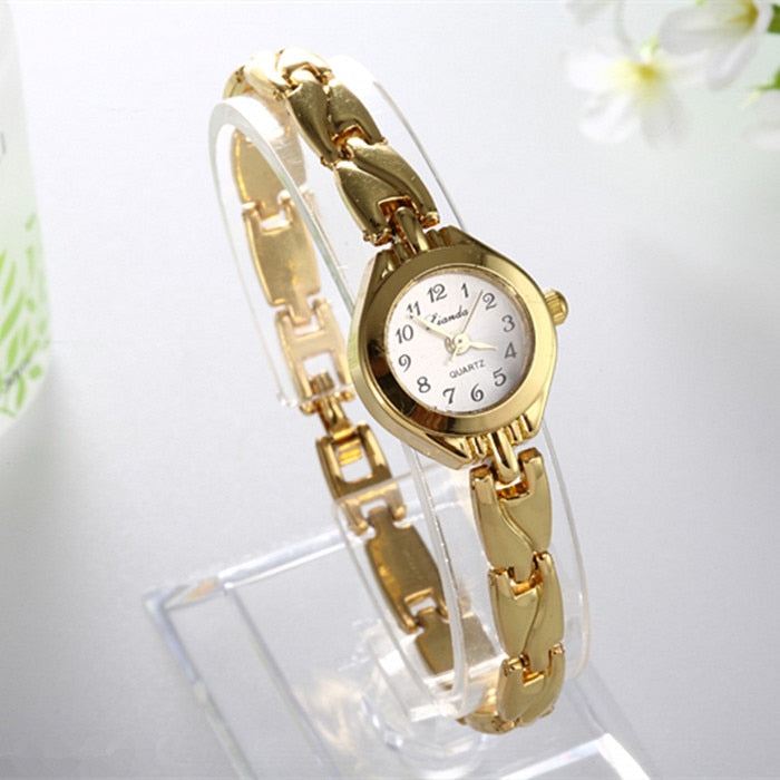 Women Golden Watch